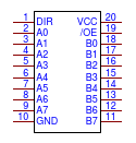 74HC245PW