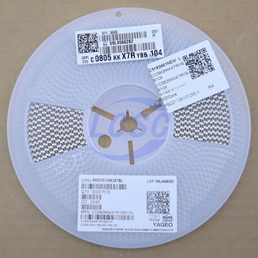 CC0805KKX7RYBB104