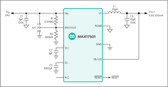 MAX17501FATB+